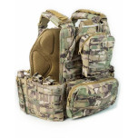 Plate carrier-tactical military vest Yakeda Multicam
