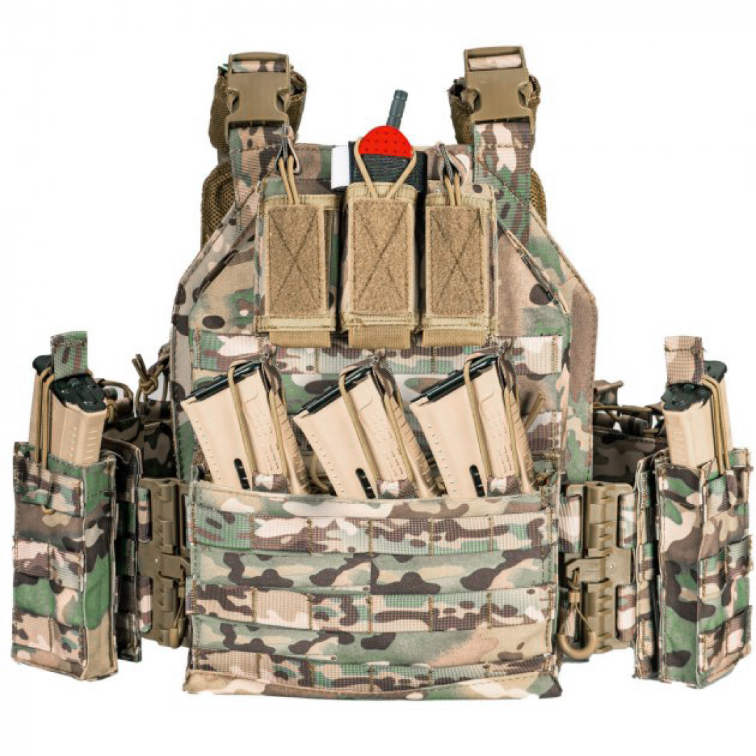 Plate carrier-tactical military vest Yakeda Multicam