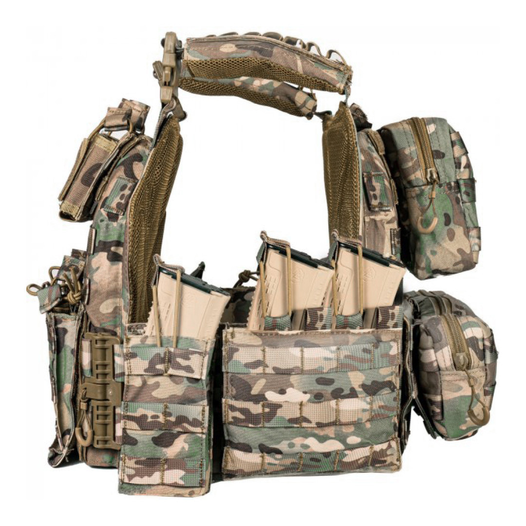 Plate carrier-tactical military vest Yakeda Multicam