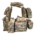 Plate carrier-tactical military vest Yakeda Multicam