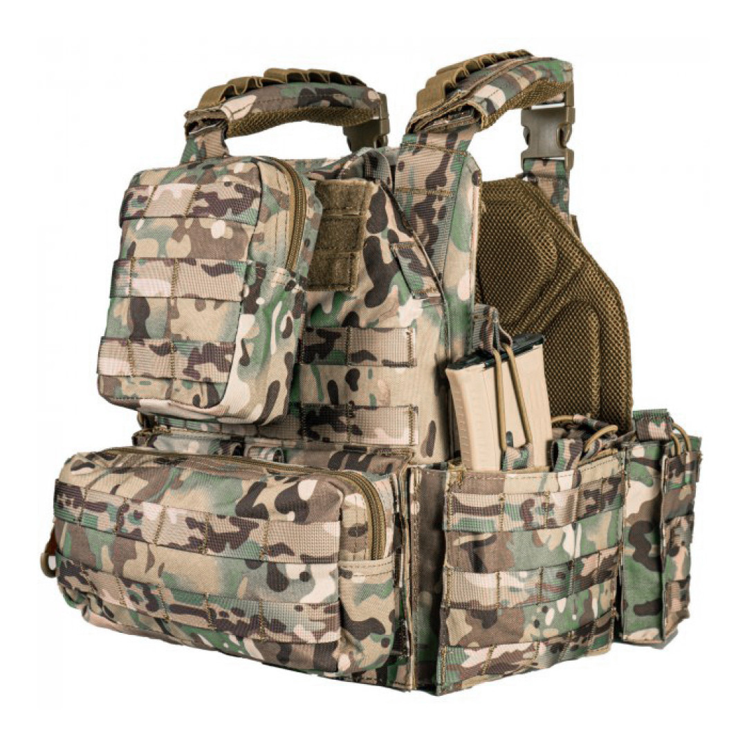 Plate carrier-tactical military vest Yakeda Multicam