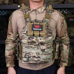 Plate carrier-tactical military vest Yakeda Multicam