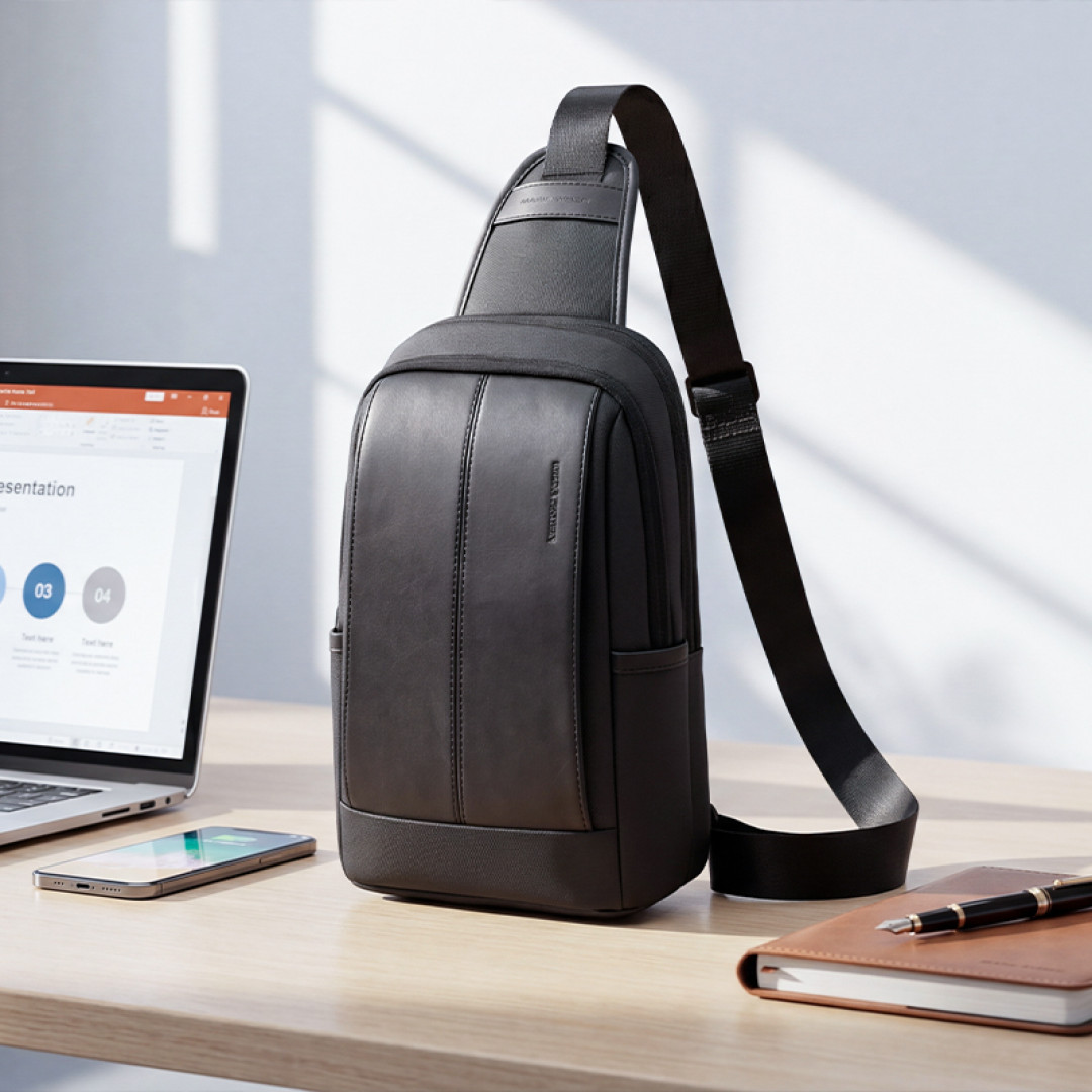 Backpack with one strap Mark Ryden Prism Black