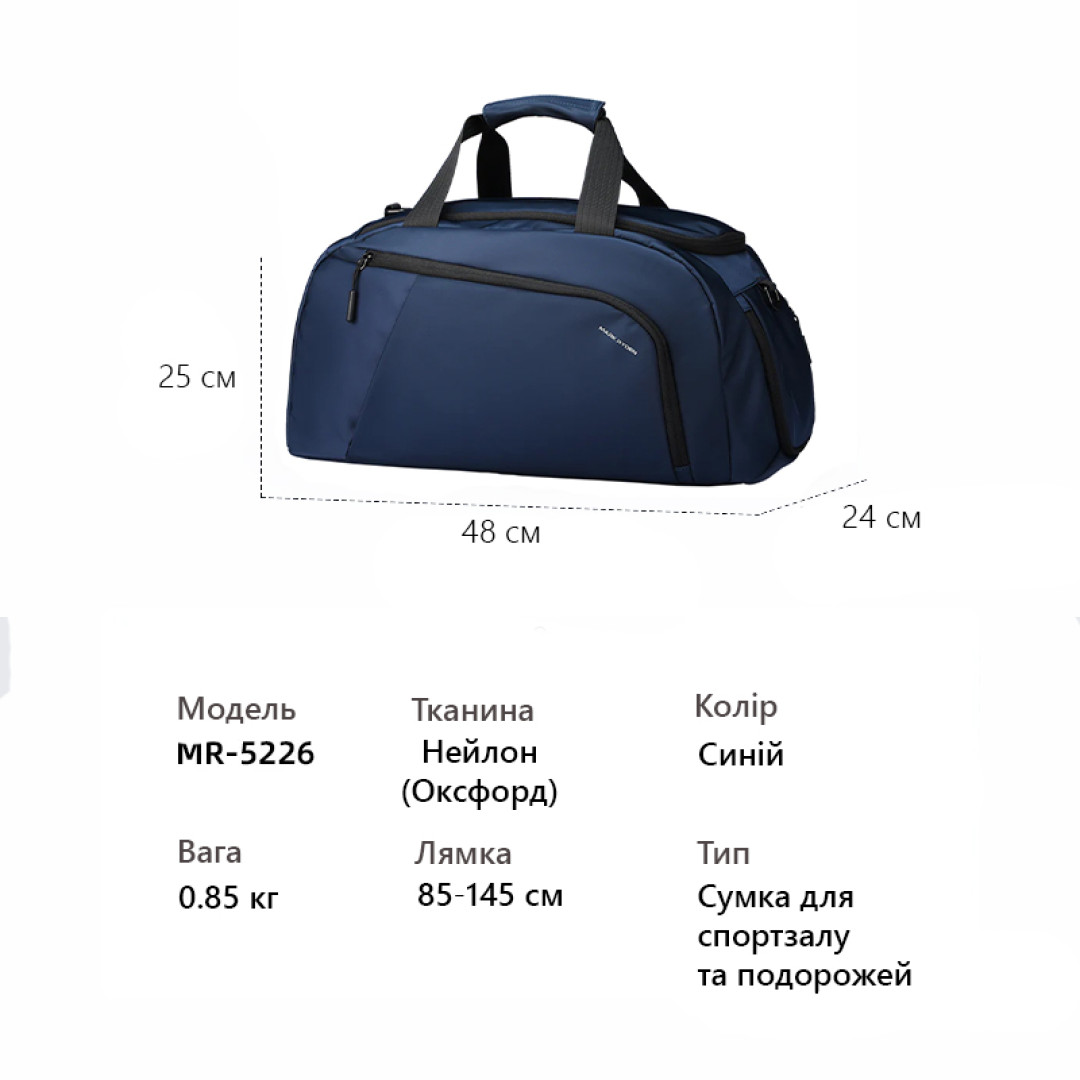 Business travel bag Mark Ryden Motion Blue