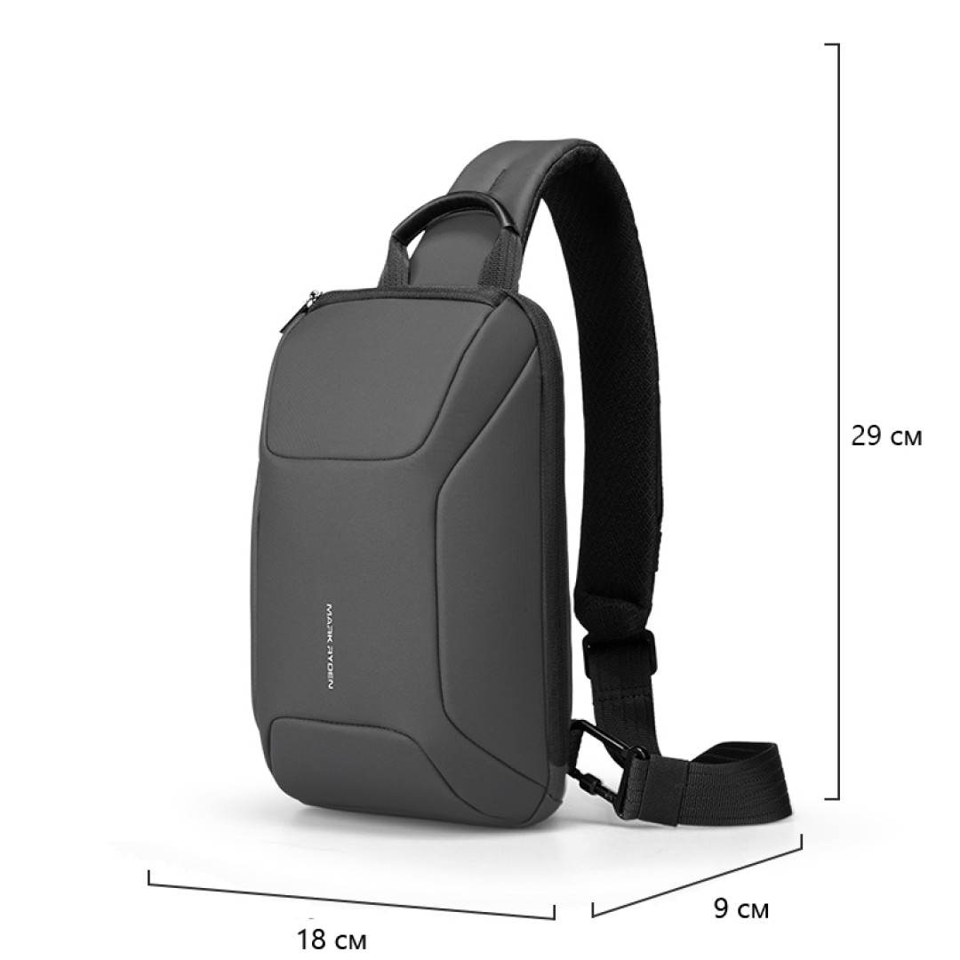 Сумка с одной лямкой Mark Ryden Toren MR707 Gray