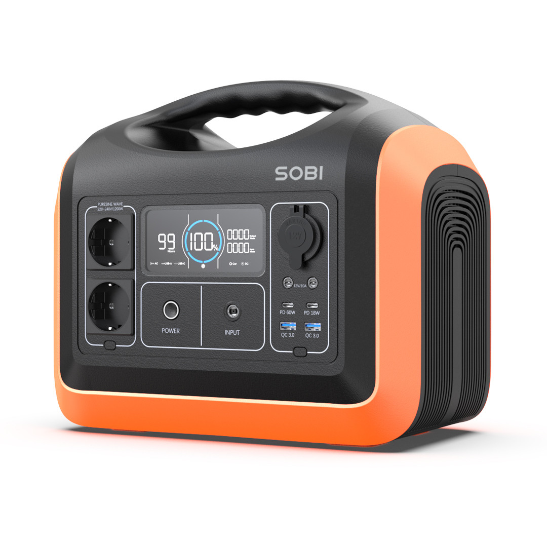 Портативная зарядная станция Sobi 1200W (310000mAh; 992Wh)