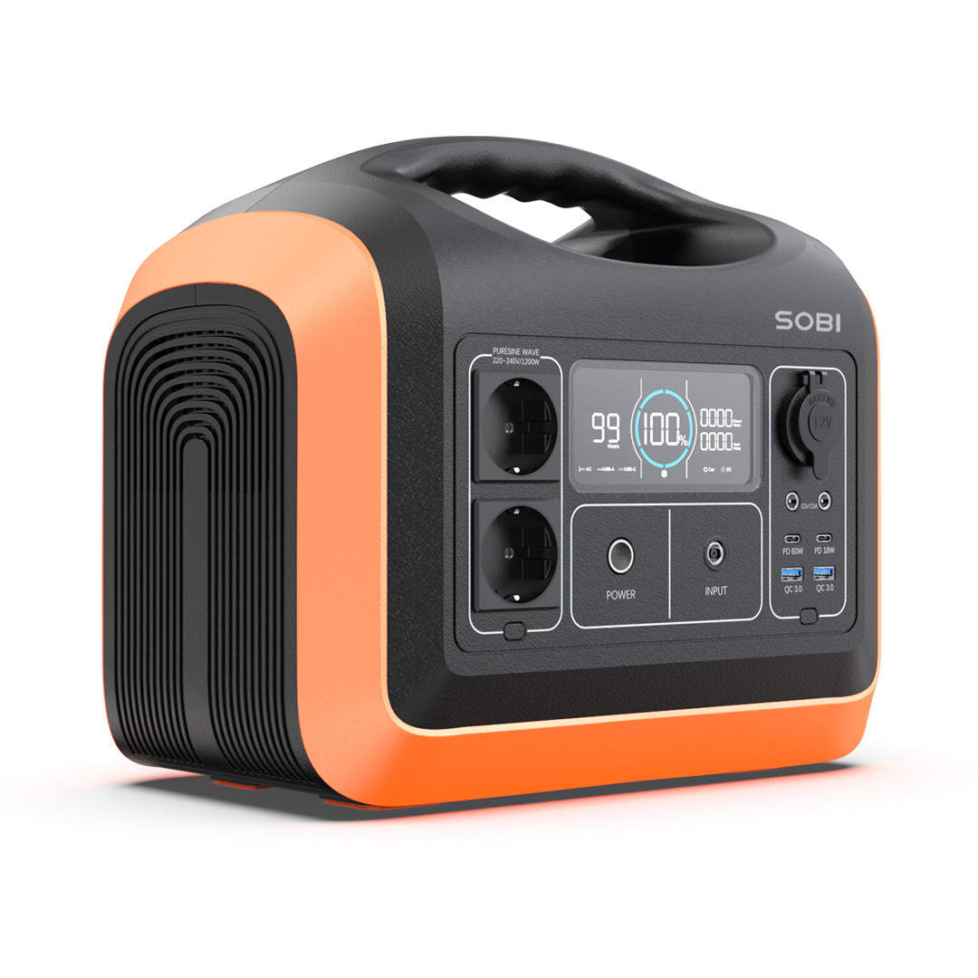 Портативная зарядная станция Sobi 1200W (310000mAh; 992Wh)