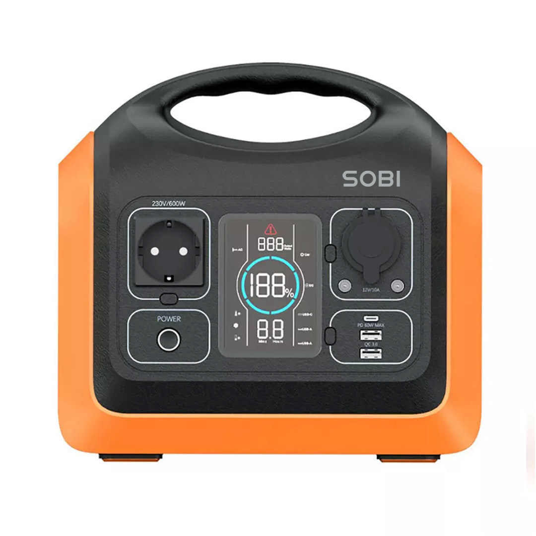 Портативная зарядная станция Sobi 600W (186000mAh; 595Wh)