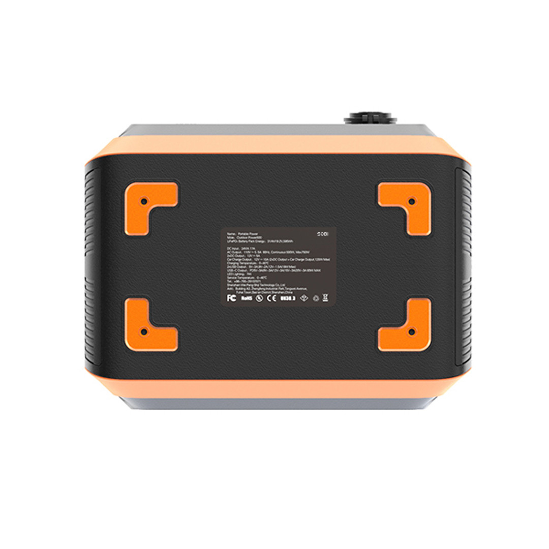 Портативная зарядная станция Sobi 600W (186000mAh; 595Wh)