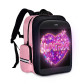 Школьный рюкзак Pixel Kids Pink с LED-экраном