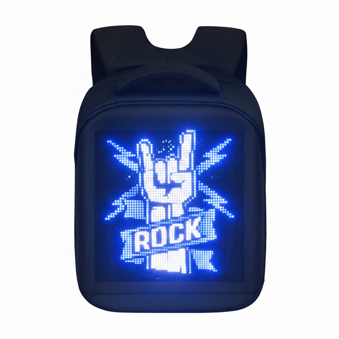 Backpack Sobi Pixel Dynamic SB9705 Black with LED screen