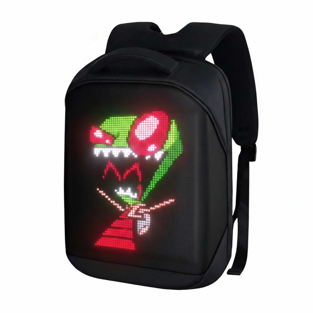 Backpack Sobi Pixel Dynamic SB9705 Black with LED screen