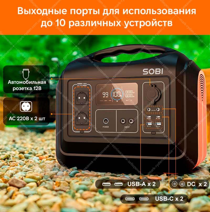 Portable power station Sobi 1800W