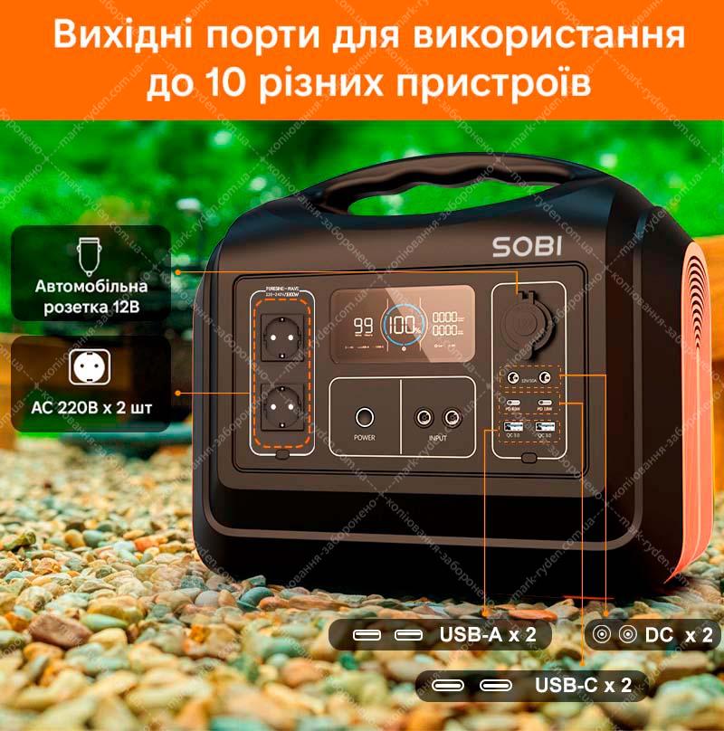 Portable power station Sobi 1800W