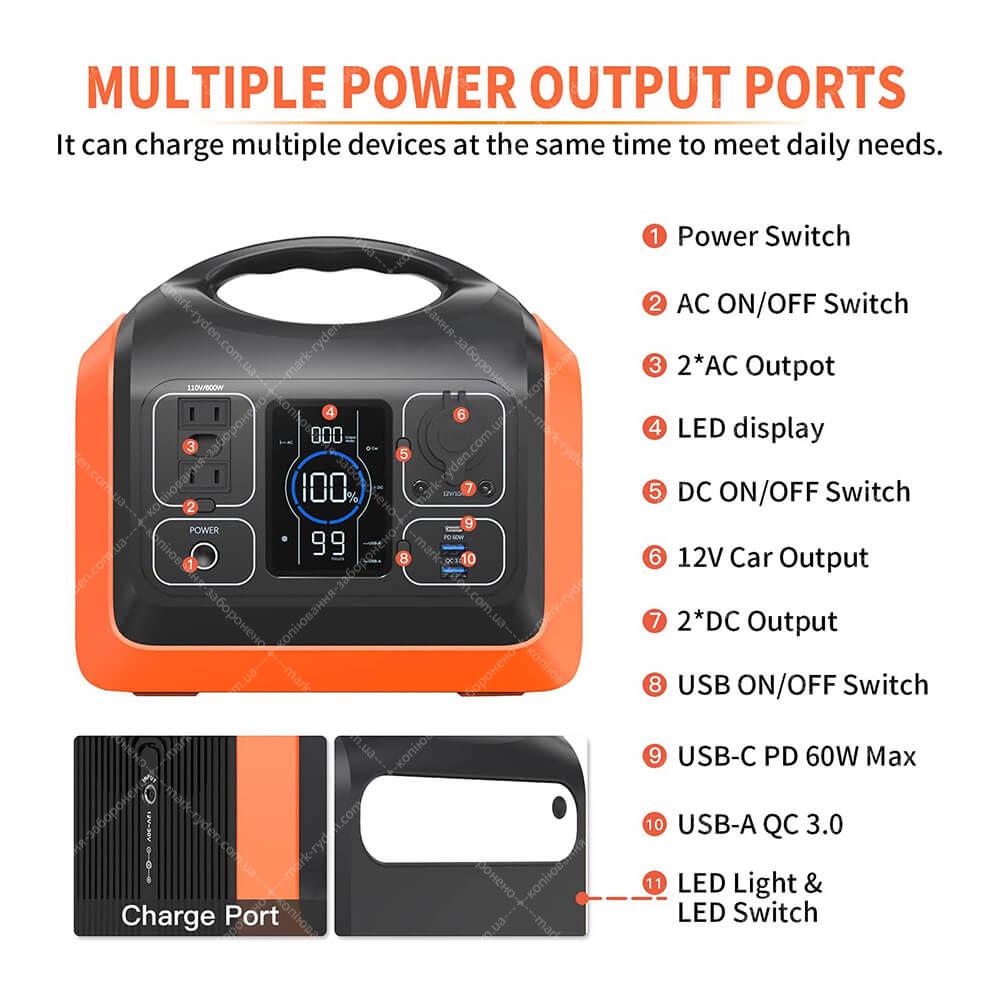 Portable power station Sobi 600W